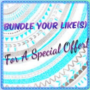Bundle and SAVE!!!